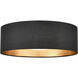 Rosata LED 12 inch Burnished Gold Indoor Flushmount Ceiling Light